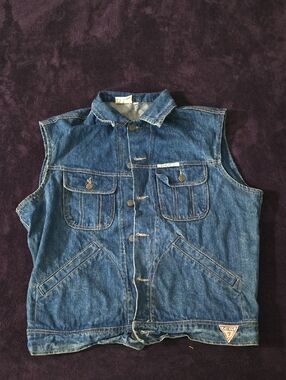Guess Vintage Denim Vest Jacket
